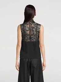 Carasi Silk Crepe De Chine Top