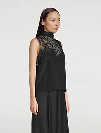 Carasi Silk Crepe De Chine Top