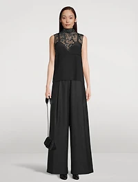 Carasi Silk Crepe De Chine Top