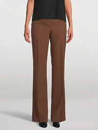 Parchia Straight-Leg Wool Trousers