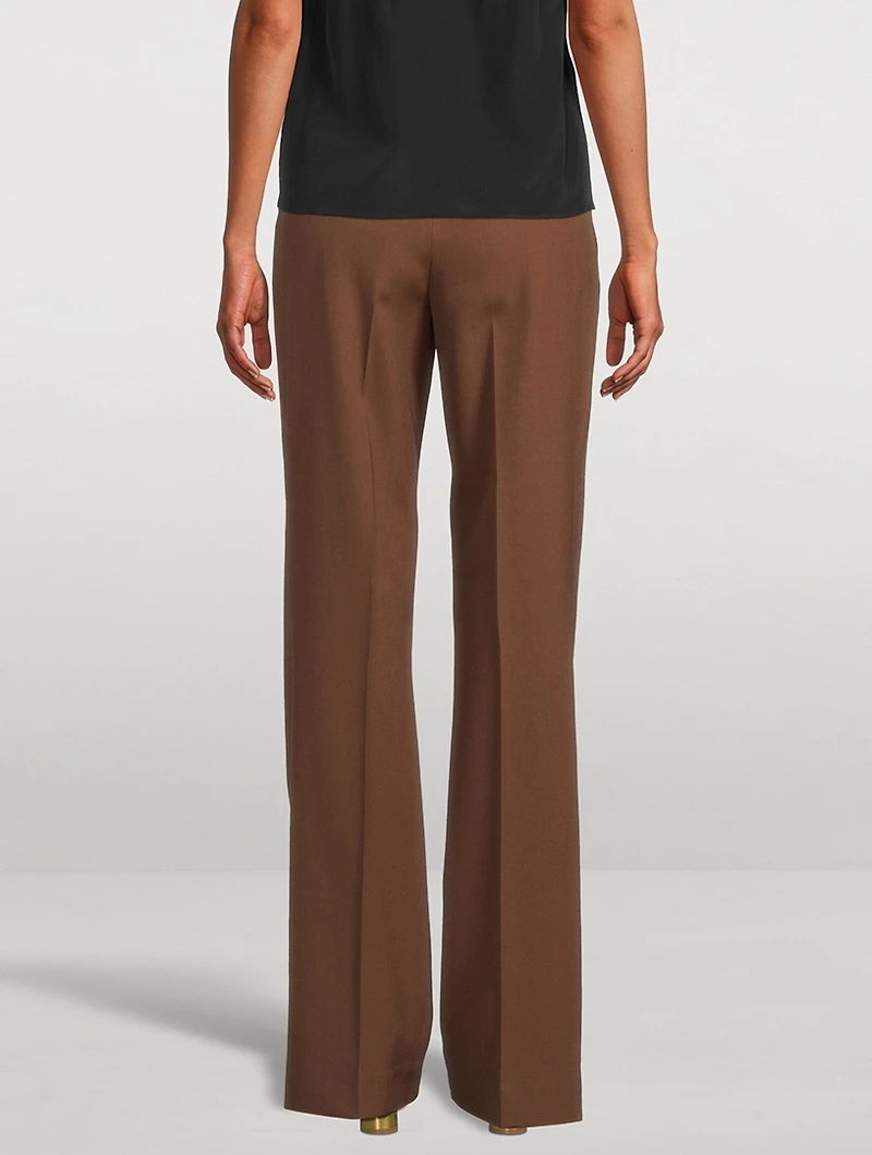 Parchia Straight-Leg Wool Trousers