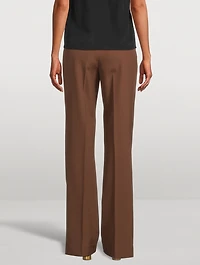 Parchia Straight-Leg Wool Trousers