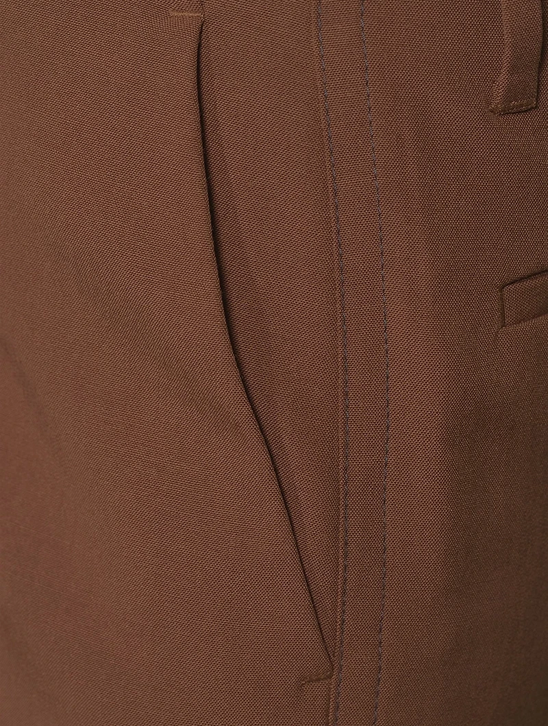 Parchia Straight-Leg Wool Trousers