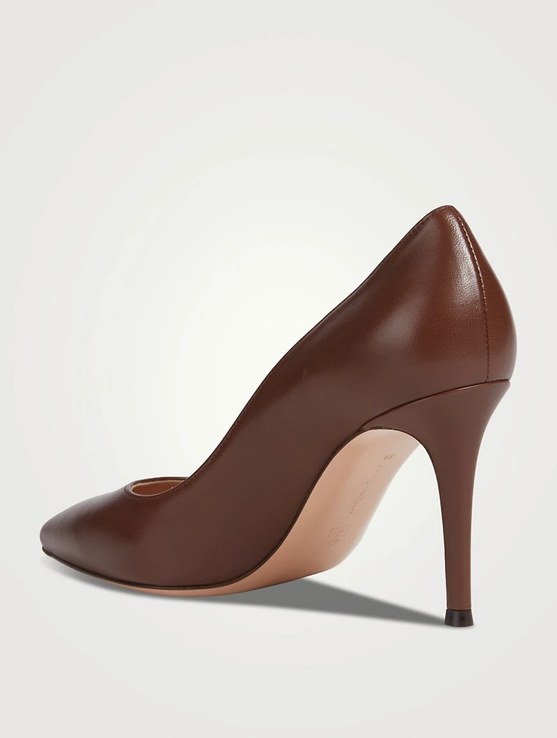 Gianvito 85 Leather Pumps