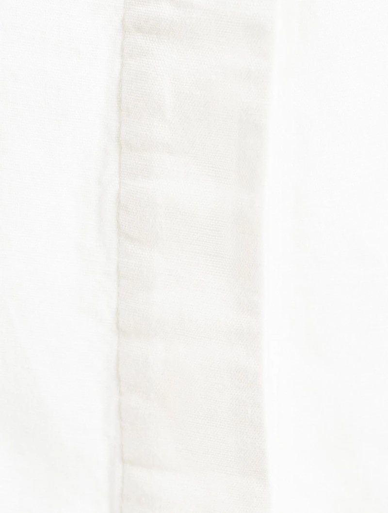 The Collarless Shirt
