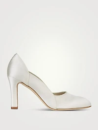 Trionan Satin Pumps