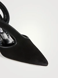 Belaz Suede Slingback Pumps