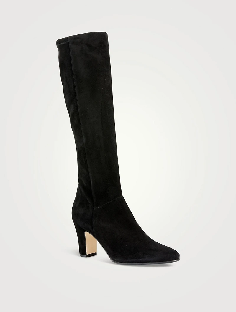 Pitana Suede Knee-High Boots