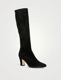 Pitana Suede Knee-High Boots