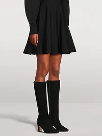 Pitana Suede Knee-High Boots