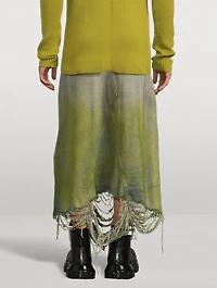 Luxor Godet Denim Skirt