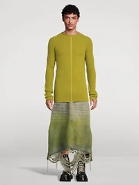 Luxor Godet Denim Skirt