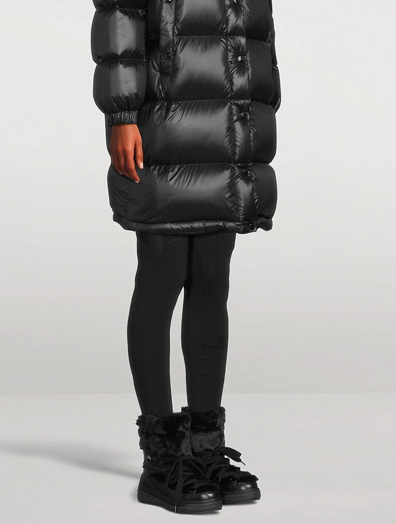 Insolux Faux Shearling-Trimmed Leather Boots