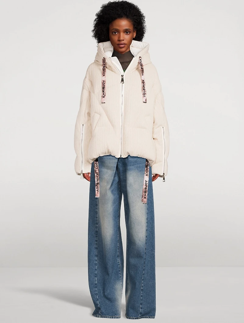 Puff Khris Knit Down Jacket