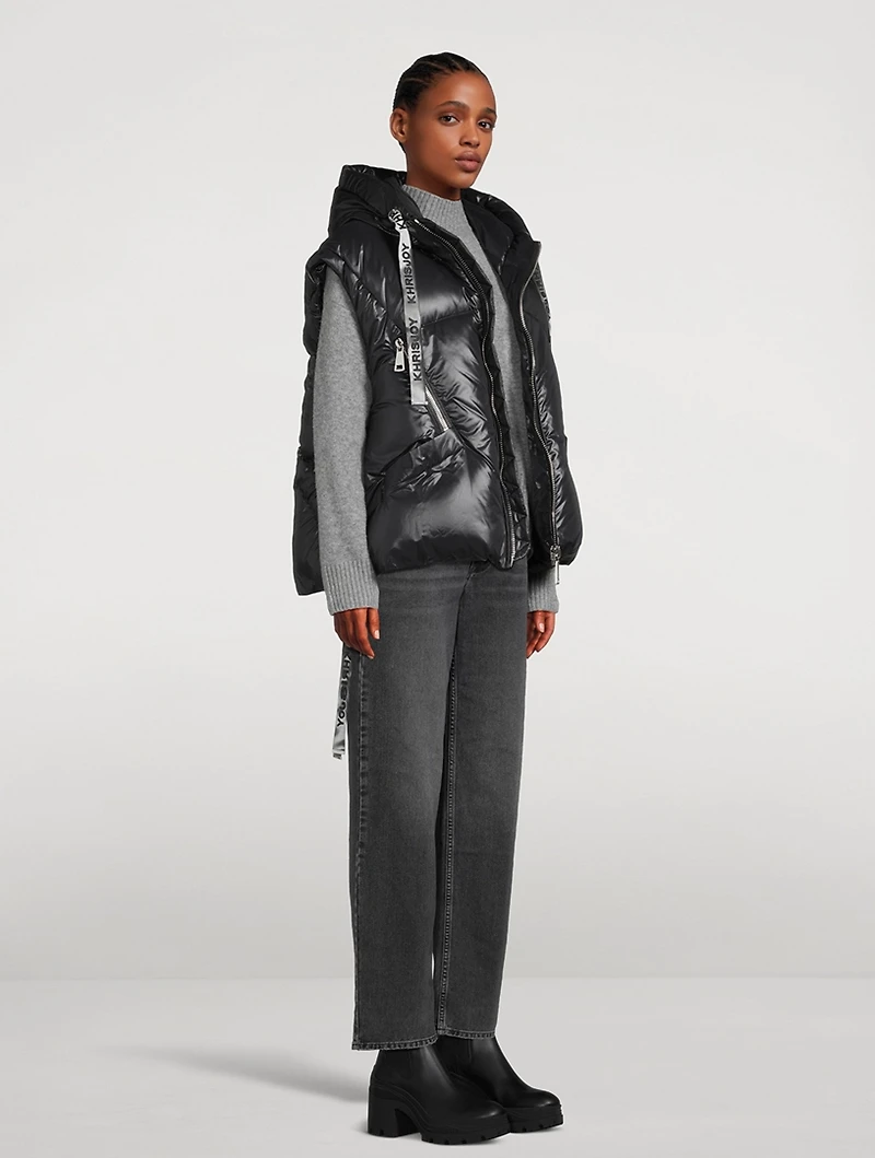 Puff Shiny Down Vest