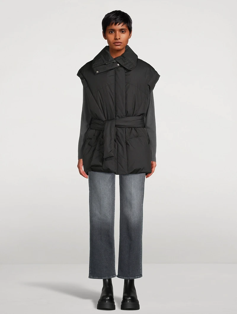 Puff New Iconic Belted Down Vest