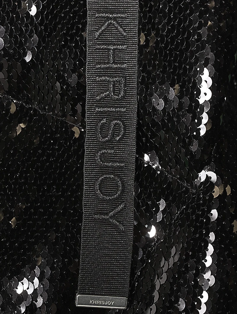 Puff Khris Scale Sequins Down Jacket