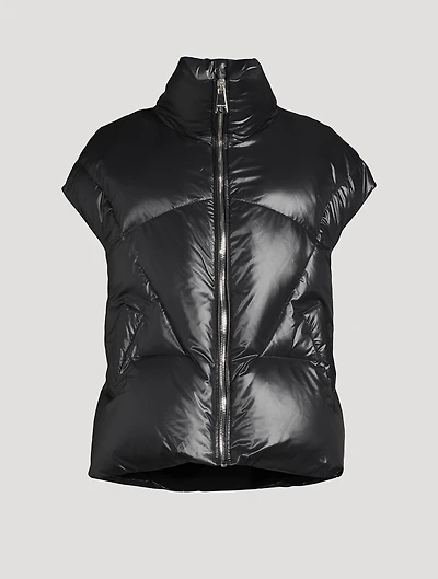 Puff Moon Shiny Down Vest