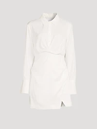 Twist Shirt Dress