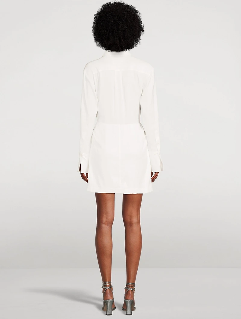 Twist Shirt Dress