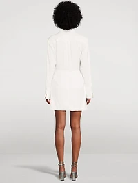 Twist Shirt Dress