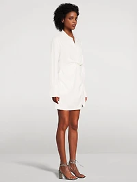 Twist Shirt Dress