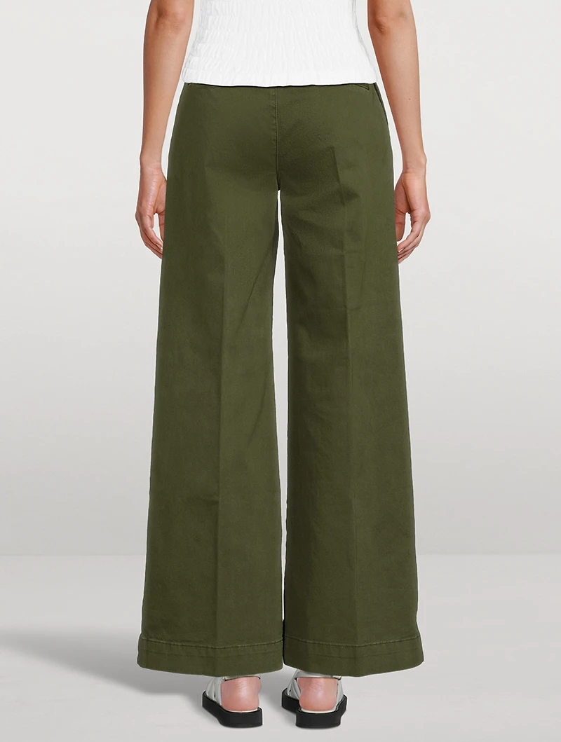 Le Tomboy Wide-Leg Trousers