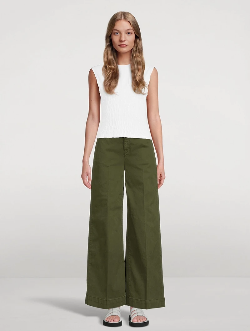 Le Tomboy Wide-Leg Trousers