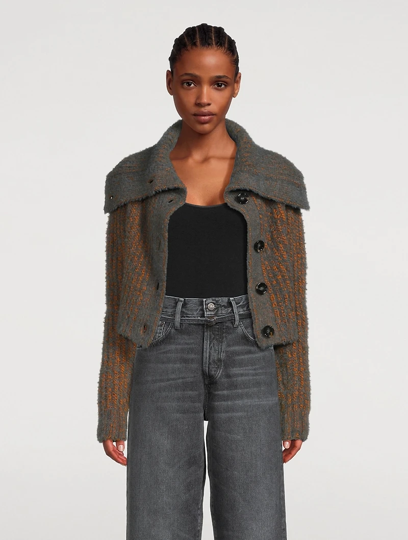 Ribbed Cardigan