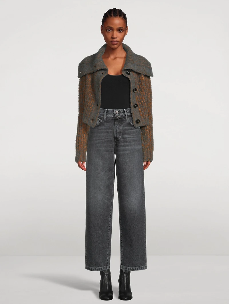 Ribbed Cardigan