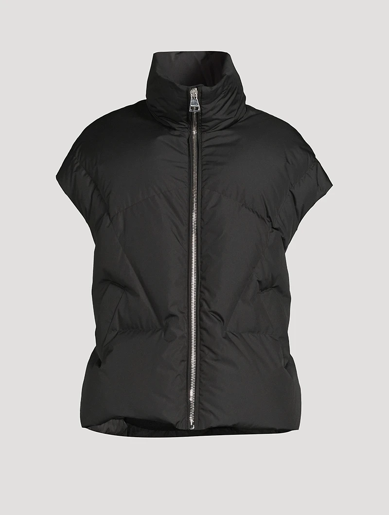 Puff Moon Shiny Down Vest