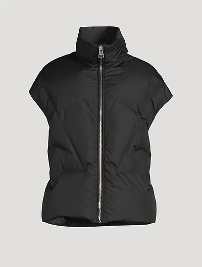 Puff Moon Shiny Down Vest