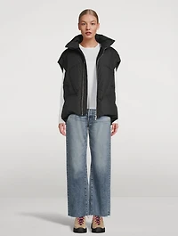 Puff Moon Shiny Down Vest