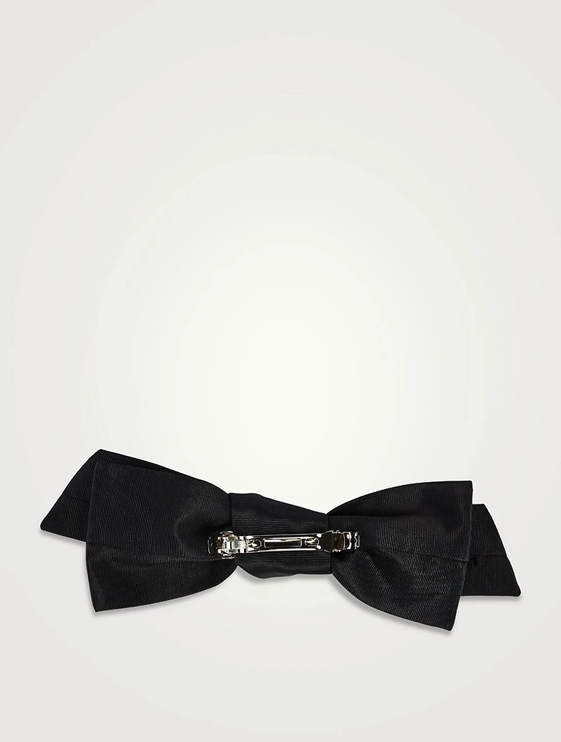 Honey Moire Hair Bow