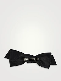 Honey Moire Hair Bow