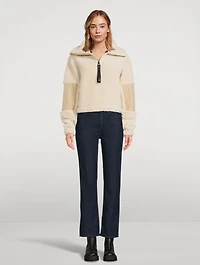 Saige High-Rise Straight Jeans