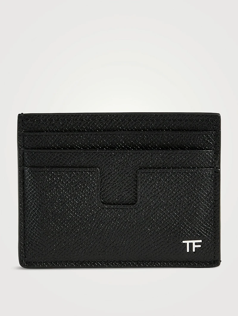 Grain Leather Card Holder