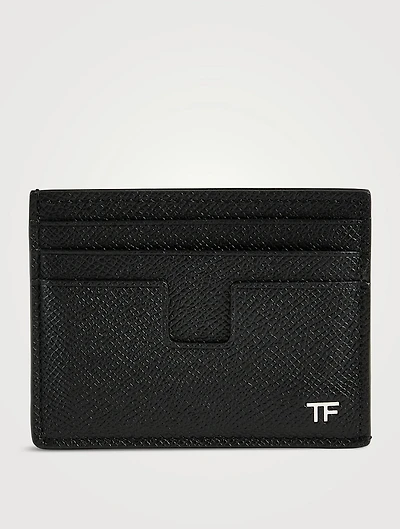 Grain Leather Card Holder
