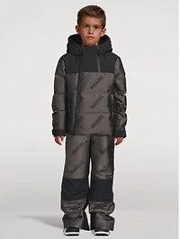 Leland Down Ski Jacket With Jacquard Logo