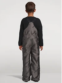 Myron Ski Overalls With Jacquard Logo