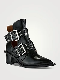 Buckled Ankle Boots