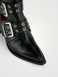 Buckled Ankle Boots