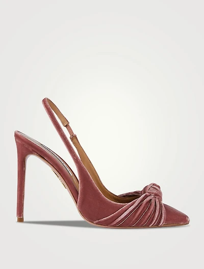 Atelier Velvet Slingback Pumps