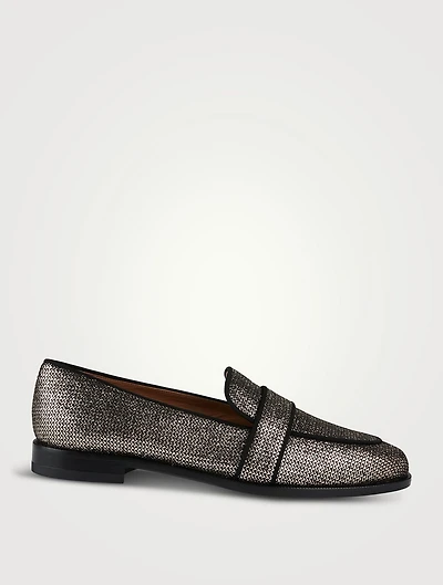 Martin Lurex Loafers