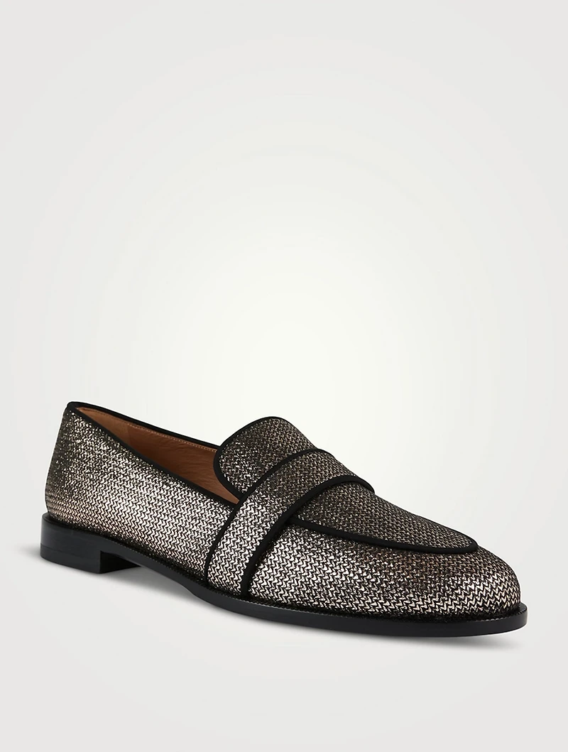 Martin Lurex Loafers