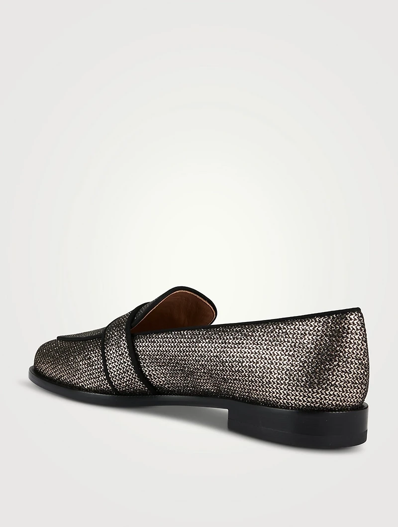 Martin Lurex Loafers