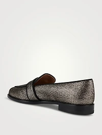 Martin Lurex Loafers
