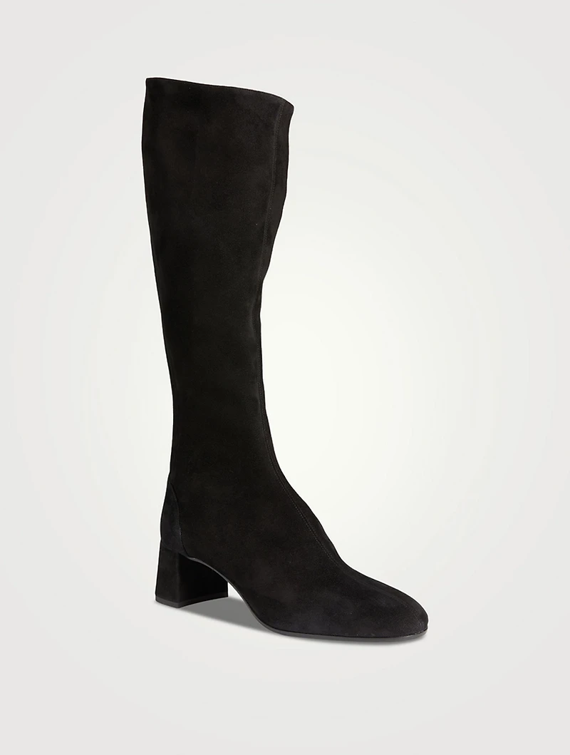 Saint Honore Suede Knee-High Boots
