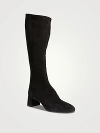Saint Honore Suede Knee-High Boots