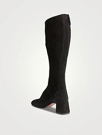 Saint Honore Suede Knee-High Boots
